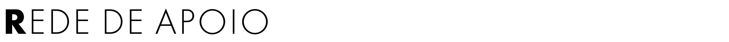 REDE DE APOIO