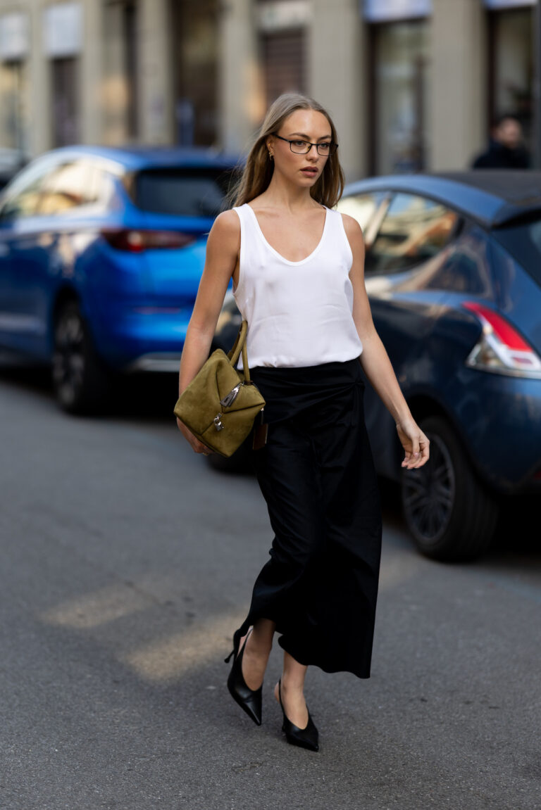 Saias mídi elegantes: como usar a tendência em 5 estilos diferentes Saias mídi elegantes