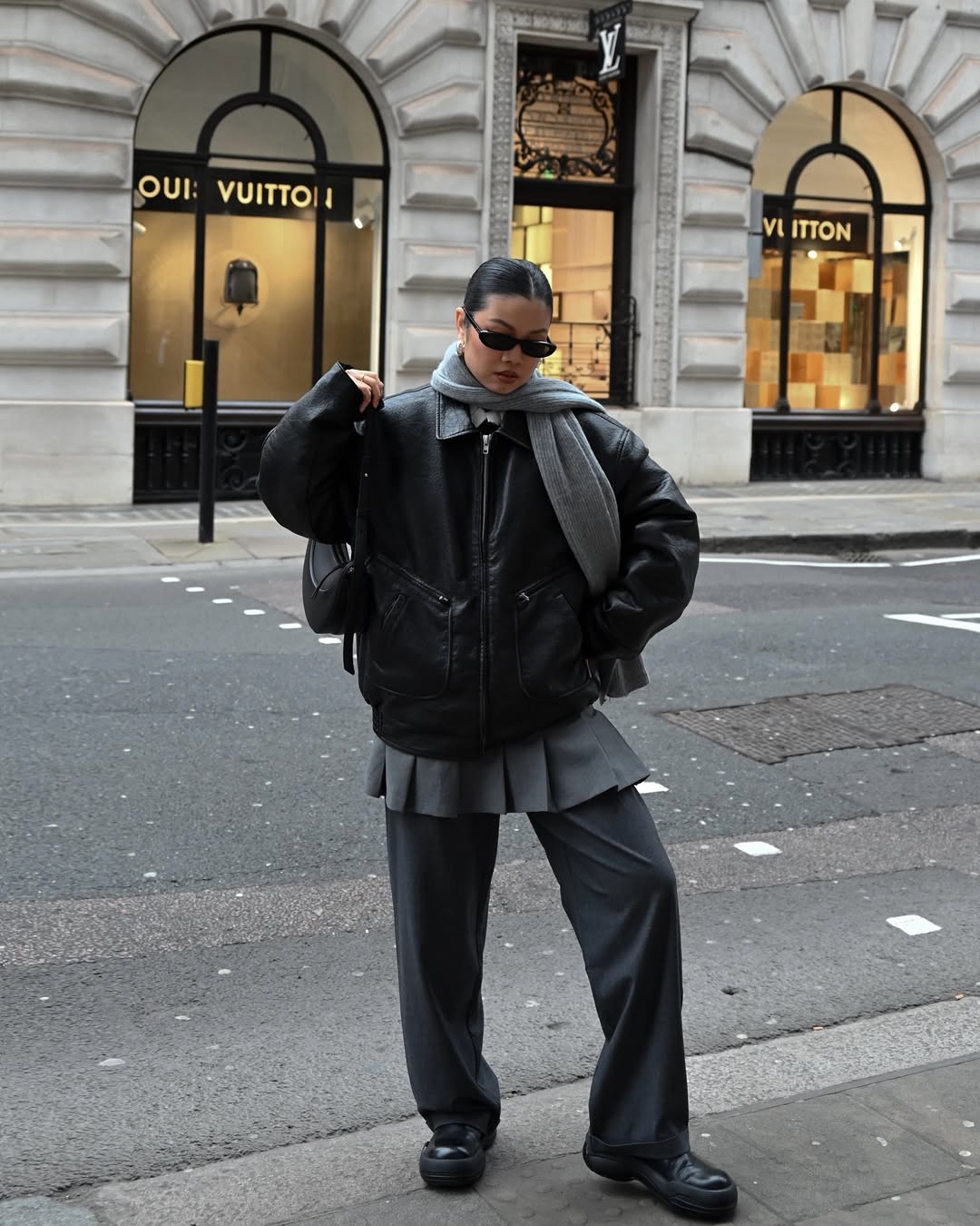 looks com jaqueta de couro