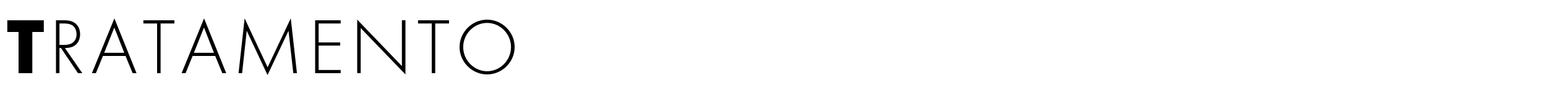 TRATAMENTO