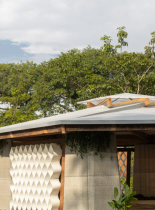 Bienal de Arquitetura Brasileira tem casa construída com concreto impresso em 3D Bienal de Arquitetura
