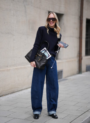 a calça baggy ainda é tendência