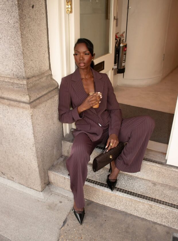 calça de alfaiataria feminina