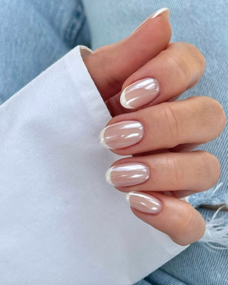 esmalte branco perolado