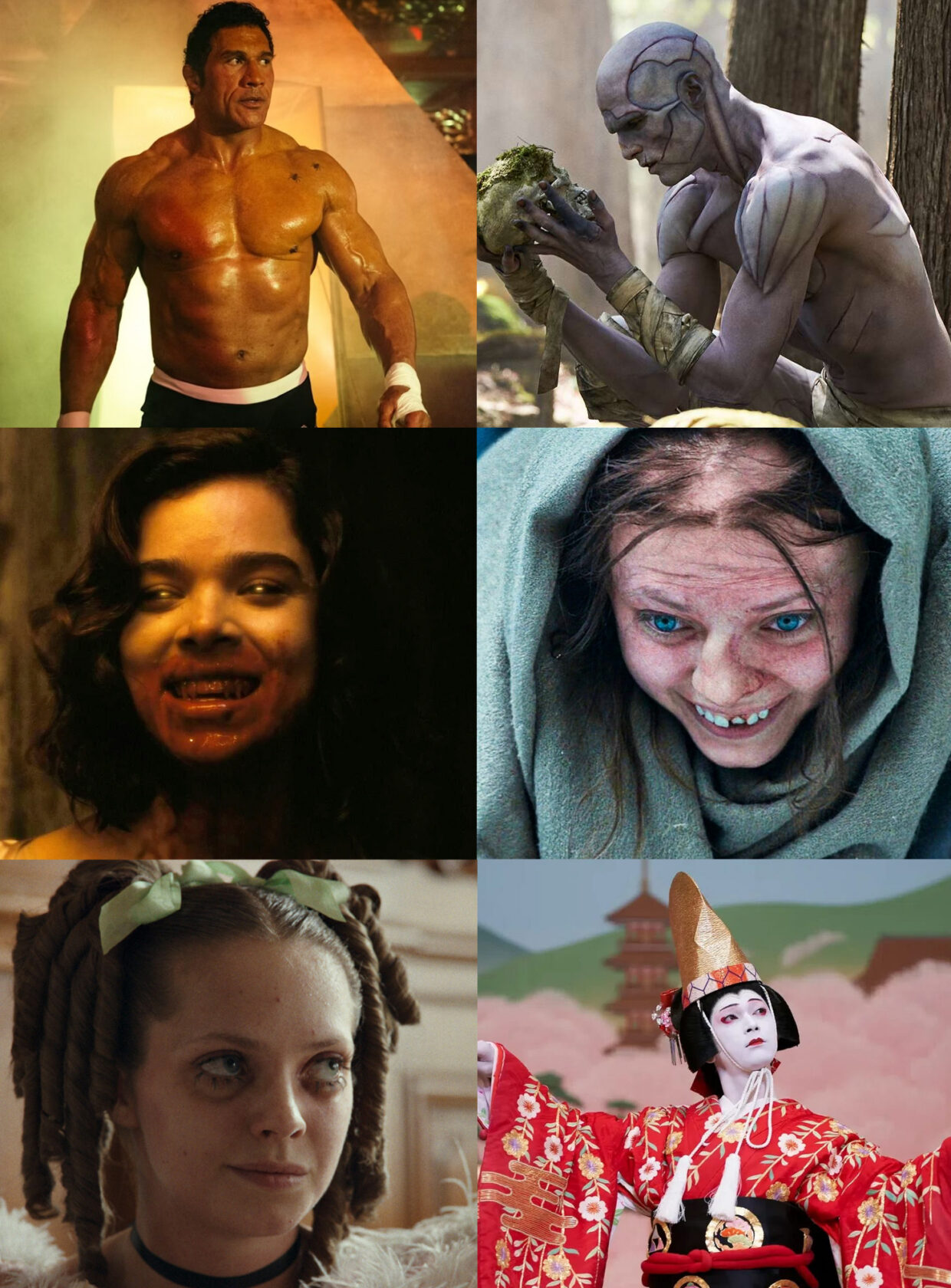 os indicados a melhor maquiagem e cabelo no Oscar 2026