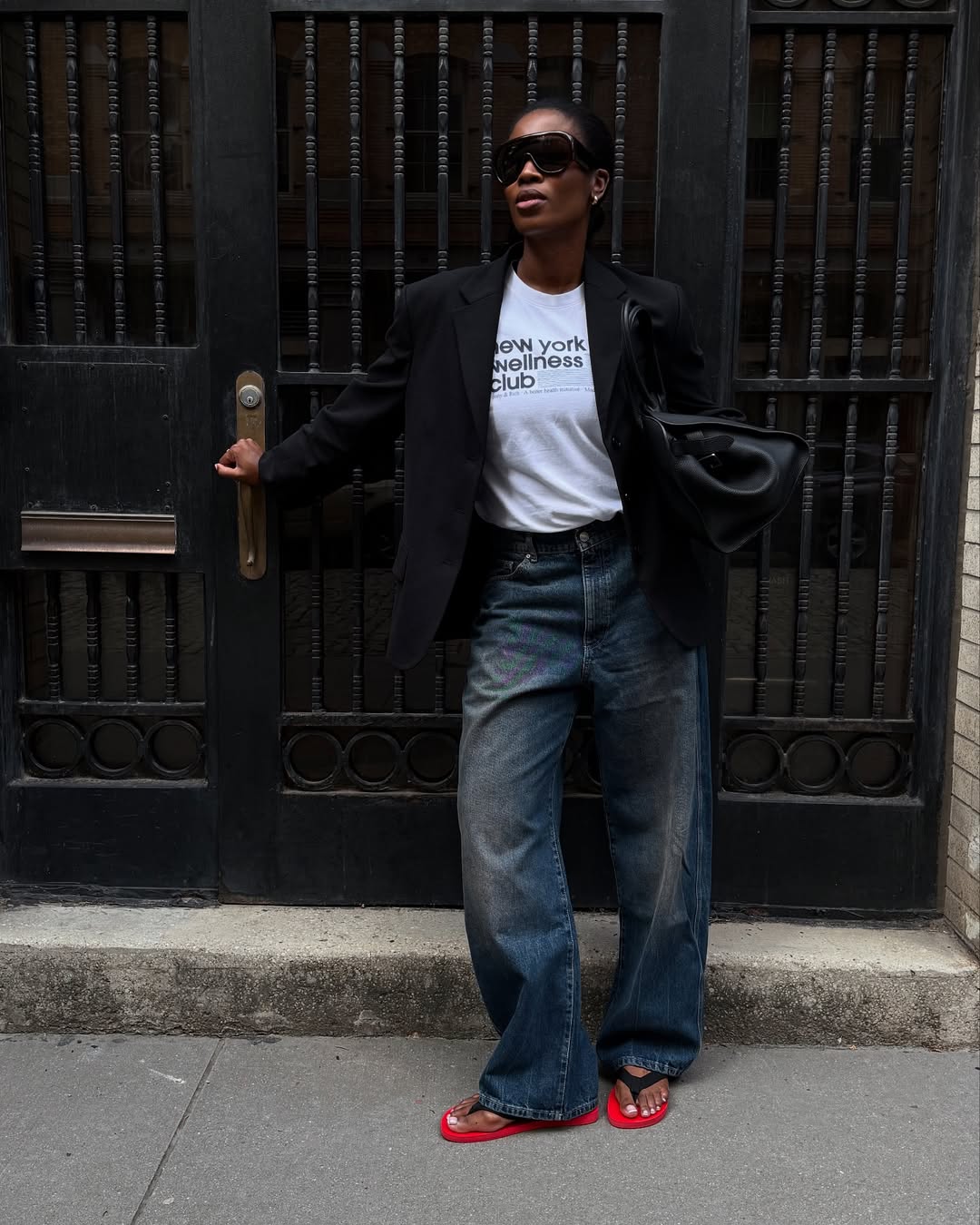 look com calça jeans