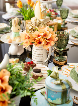 7 tendências de mesa posta de Páscoa