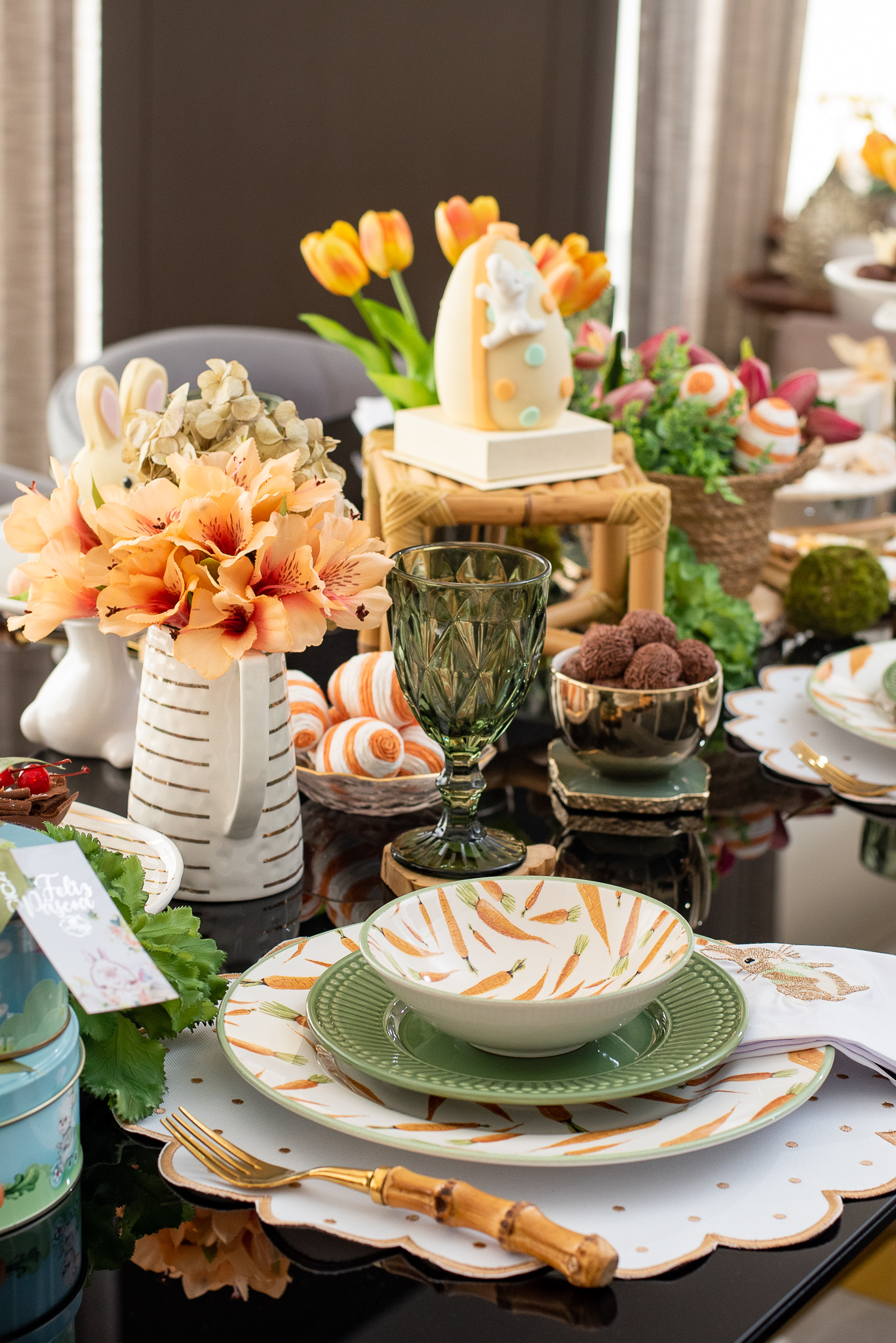 7 tendências de mesa posta de Páscoa