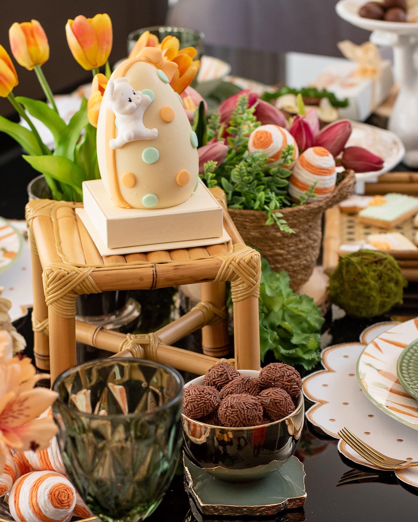 7 tendências de mesa posta de Páscoa