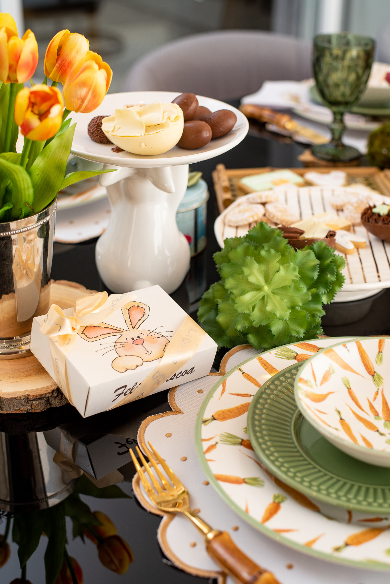 7 tendências de mesa posta de Páscoa