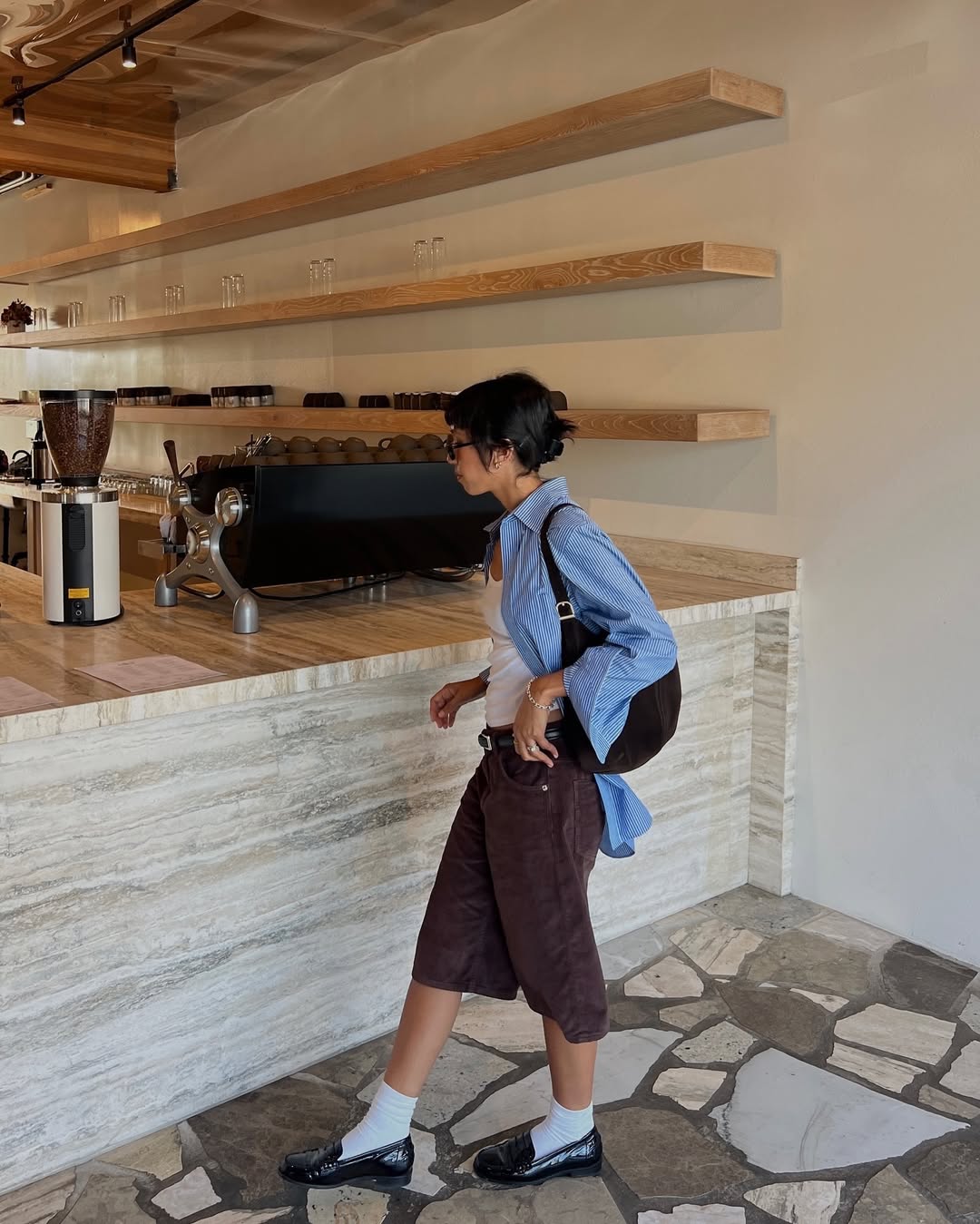 look com mocassim feminino