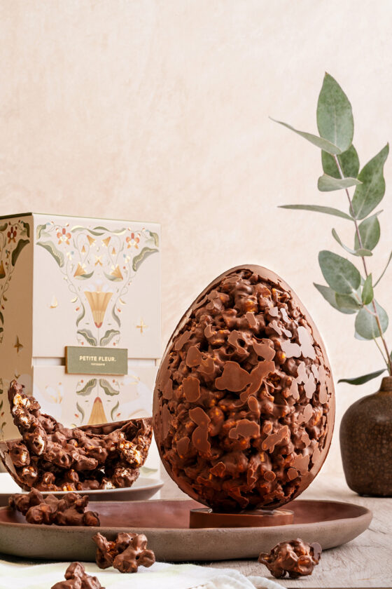 ovo de pascoaPetite Fleur Ovo Pipoca Caramelada Divulgacao
