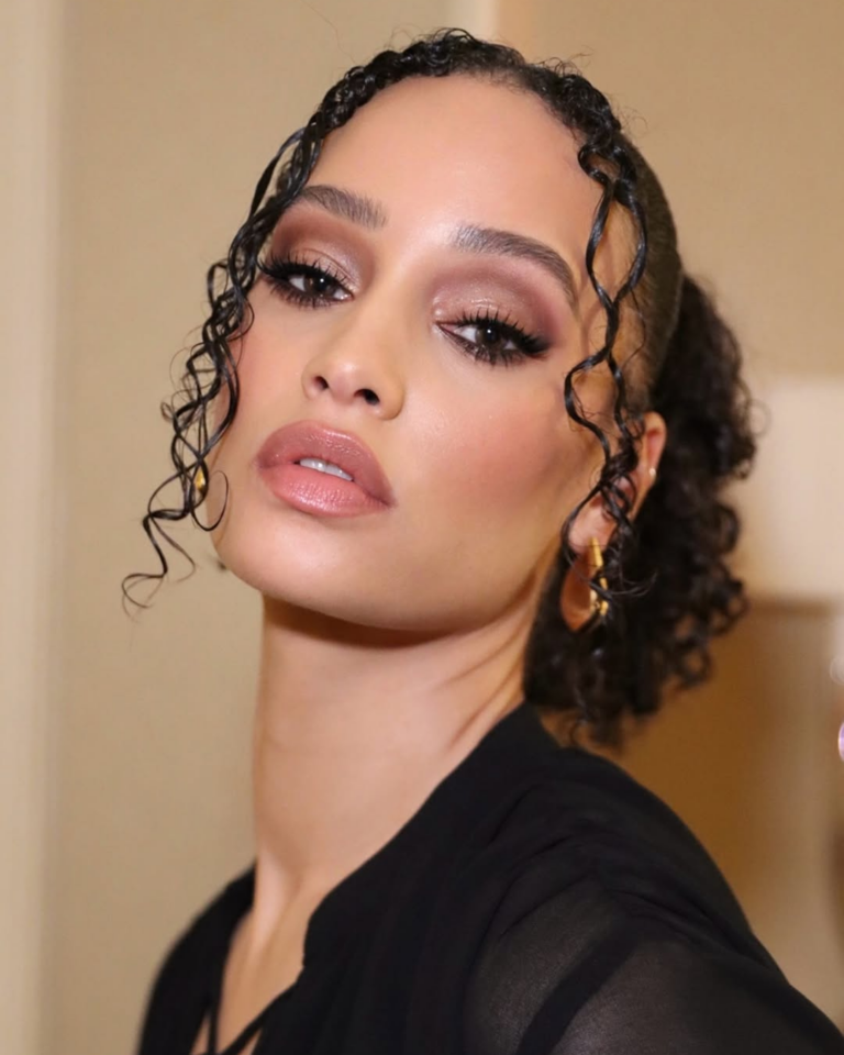 penteado para trabalhar