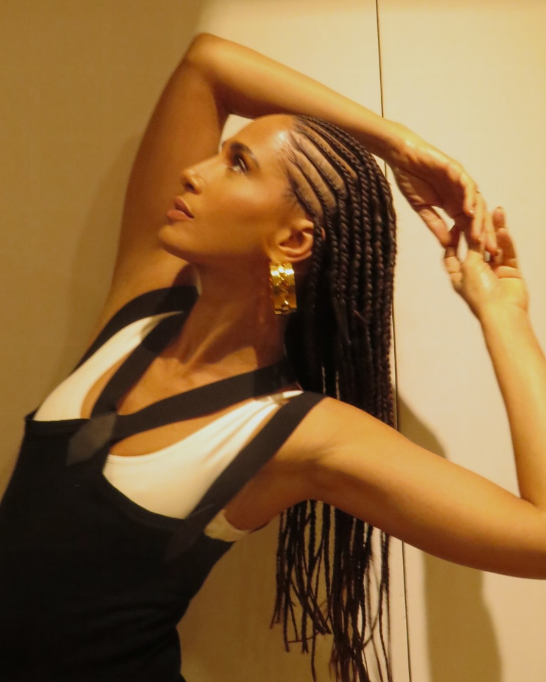 penteados com trança nagô