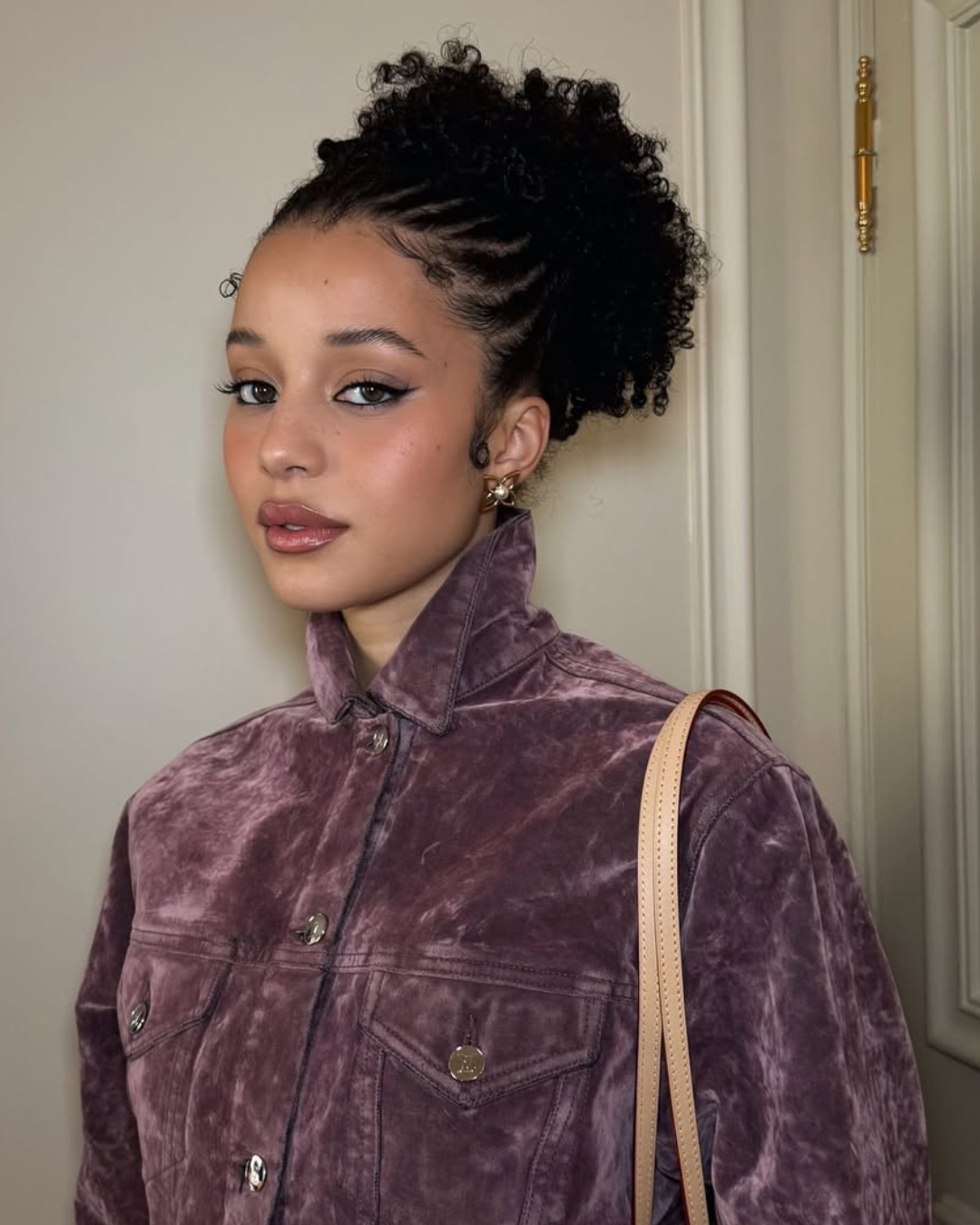 penteados para cabelos cacheados curtos