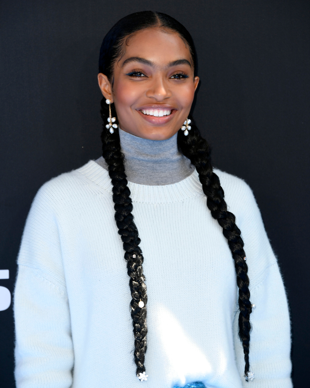 penteados simples com tranças