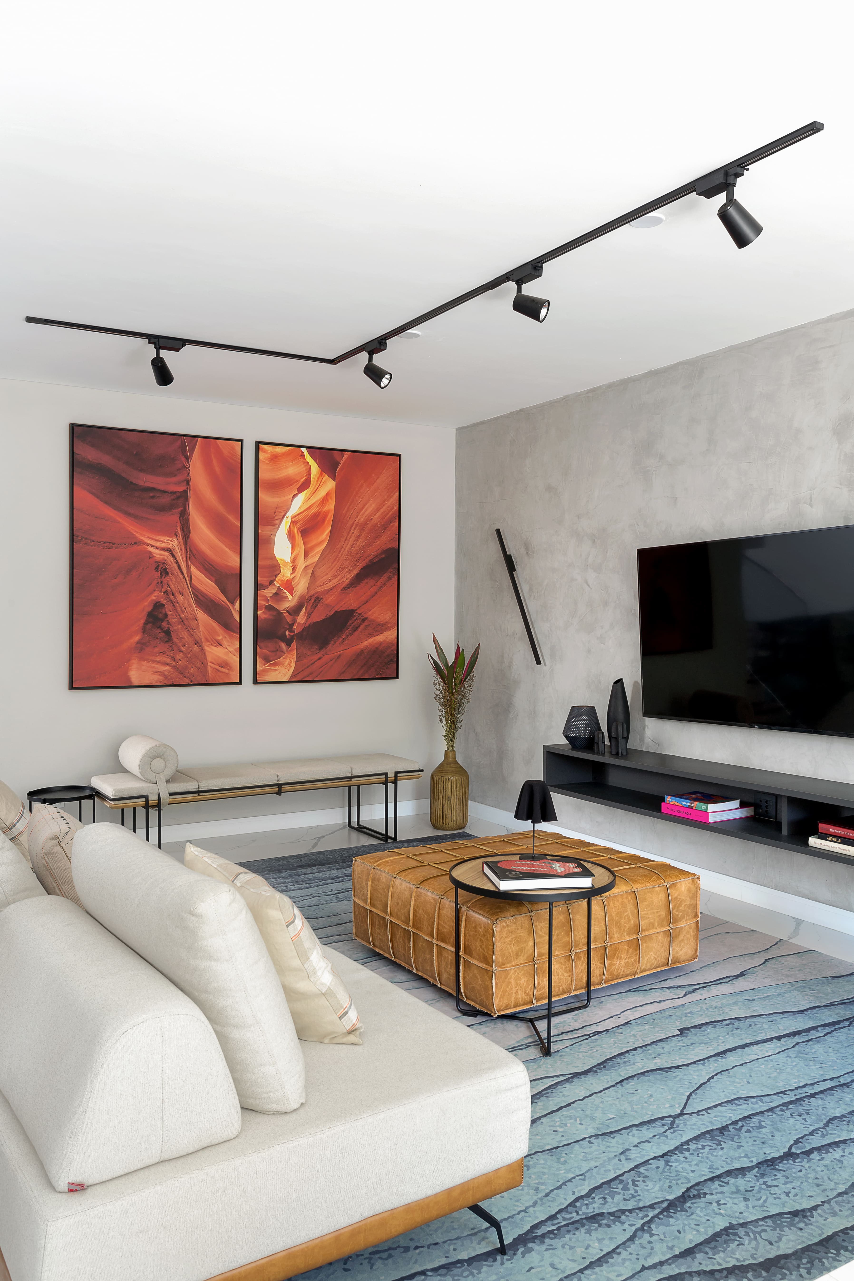 5 jeitos de usar tapetes coloridos para atualizar o décor