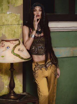 Hisha leva o seu bordado sensual às passarelas do Rio Fashion Week Barroca Drop Conceito HISHA