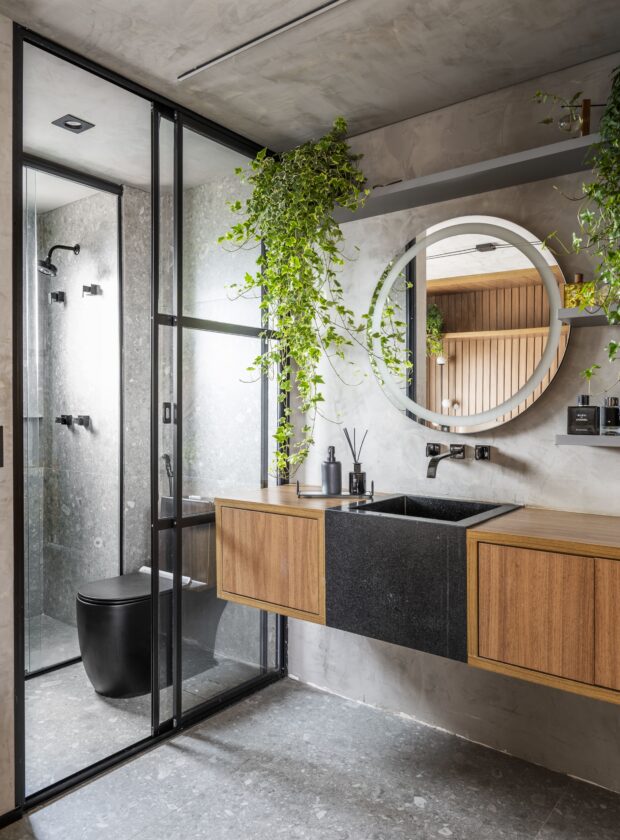 9 banheiros pequenos e modernos que valem de inspiração