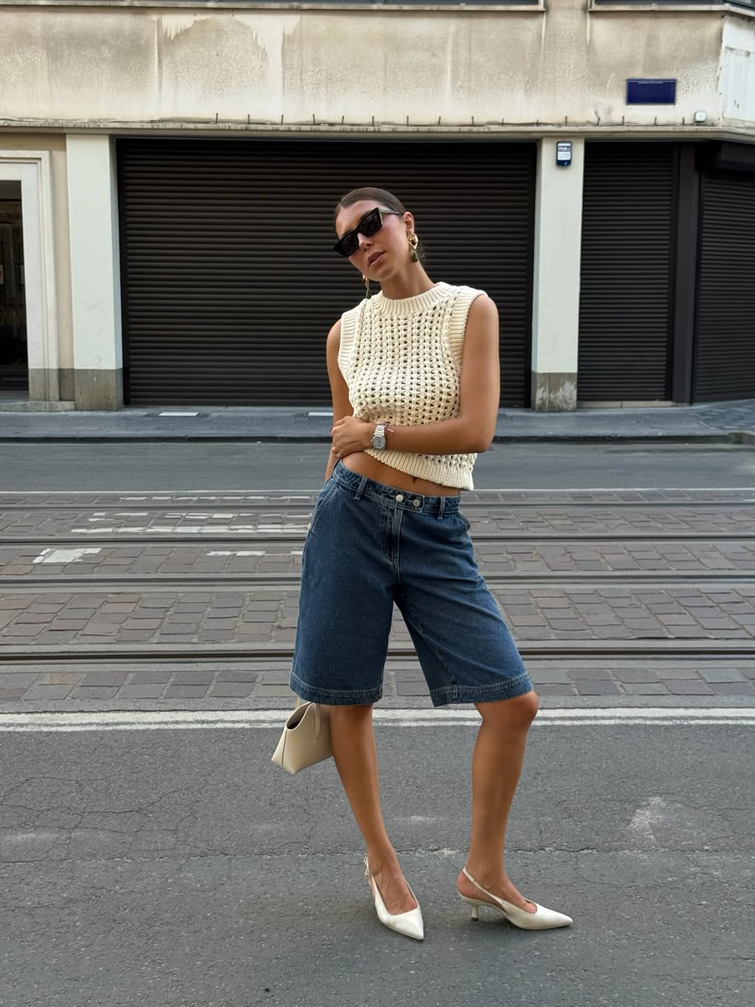 bermuda soltinha feminina 