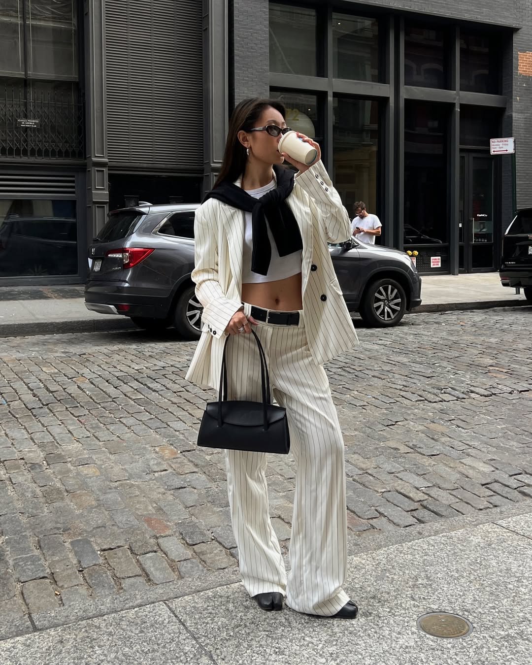 looks com conjuntos de alfaiataria femininos