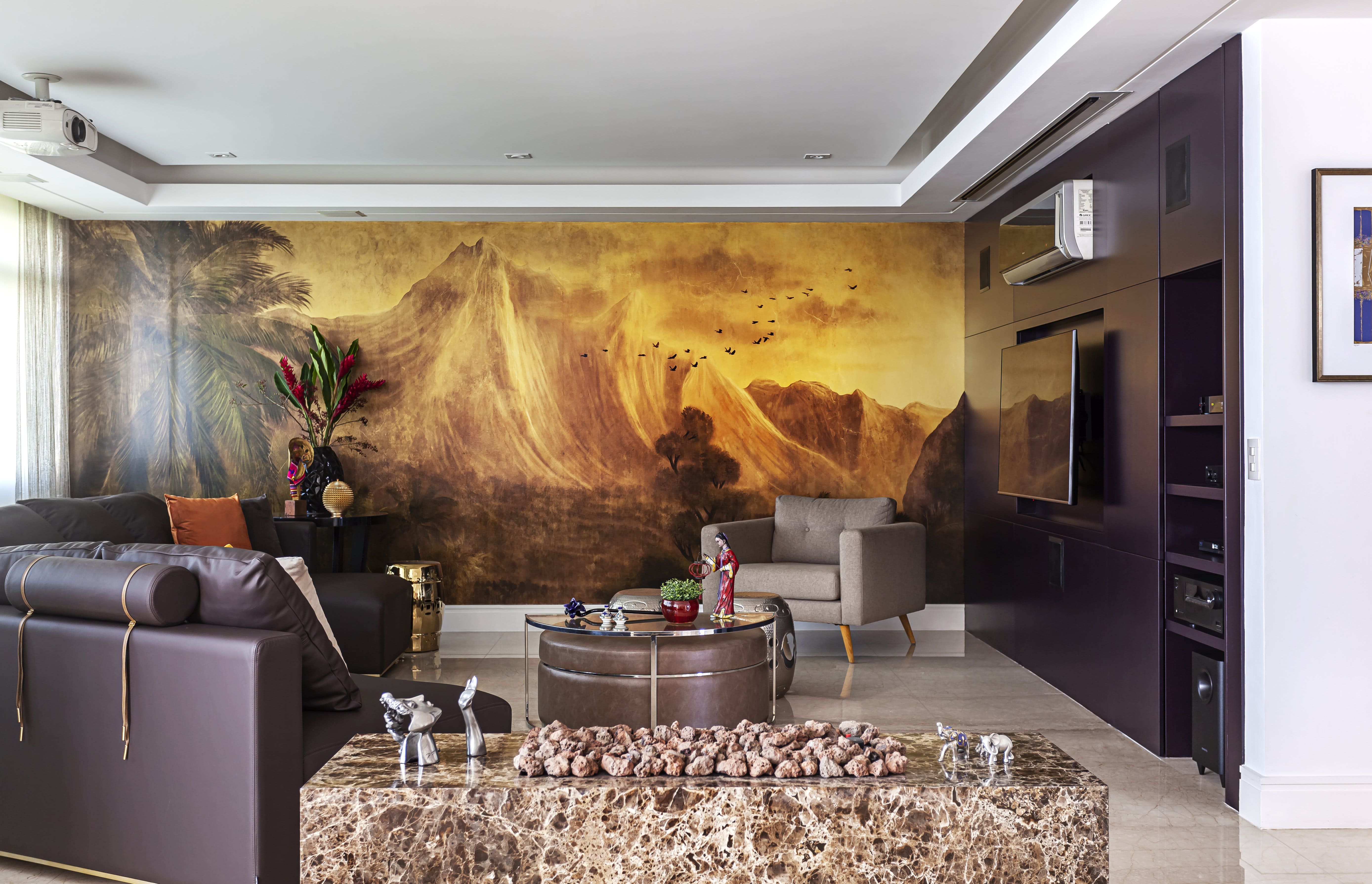 7 maneiras criativas de decorar a parede da sala