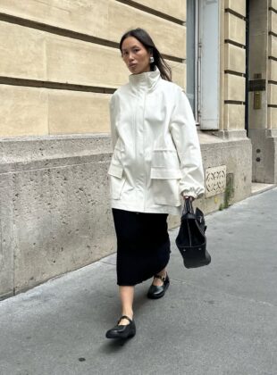 look com jaqueta parka feminina