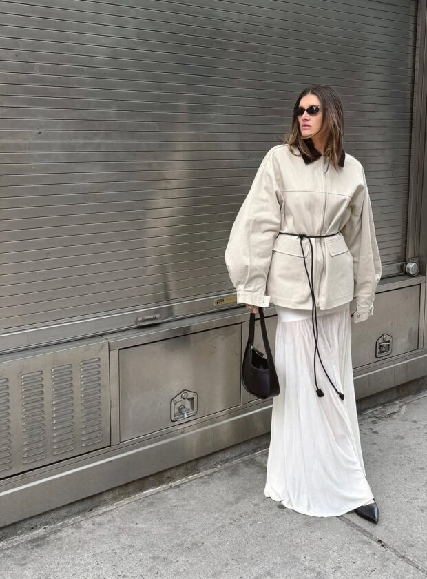 looks com saias longas