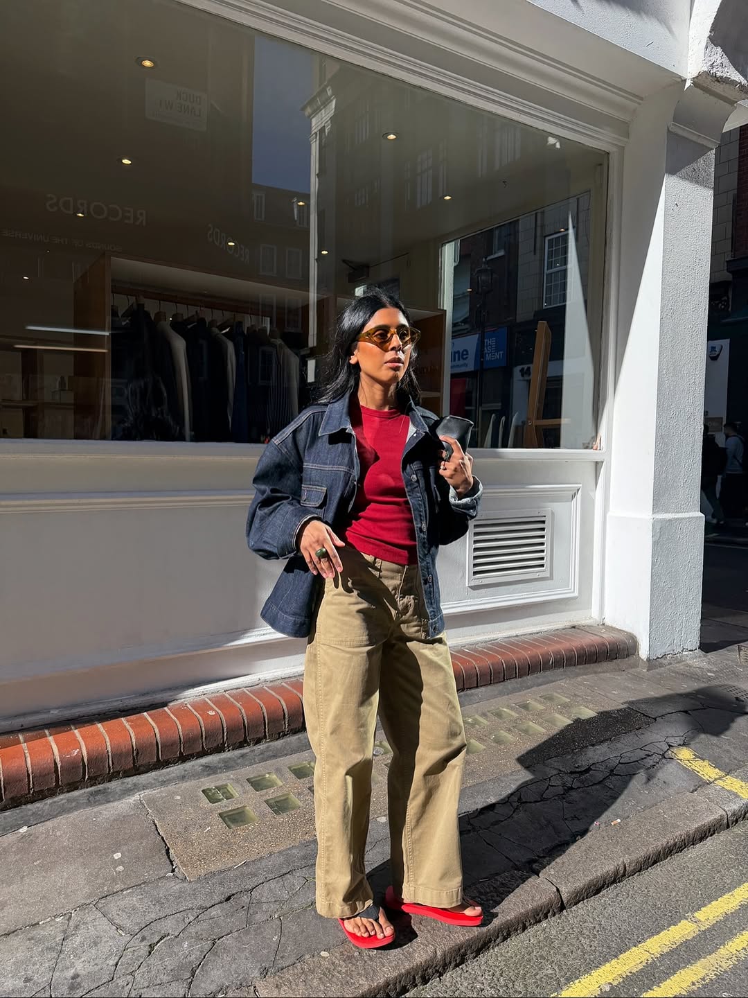 peças denim jaqueta