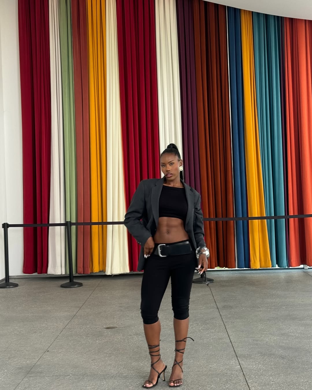 look com sandália de amarração