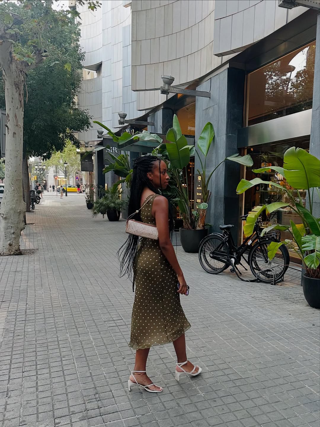 look com sandália de salto baixo