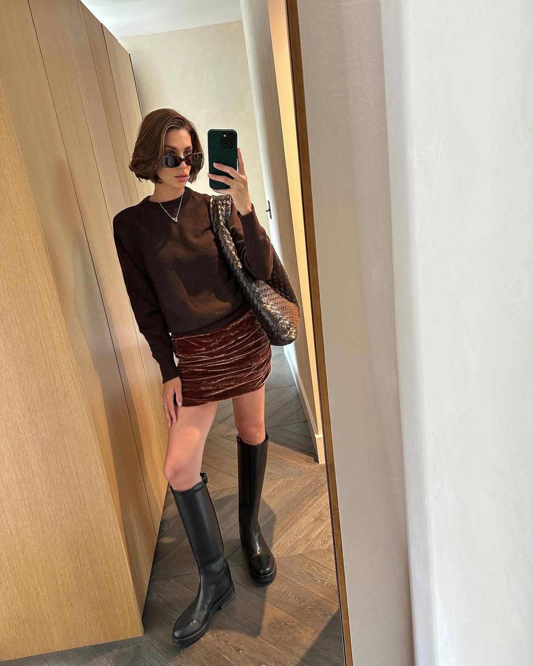 look com suéter básico