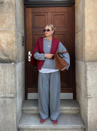 look com suéter básico