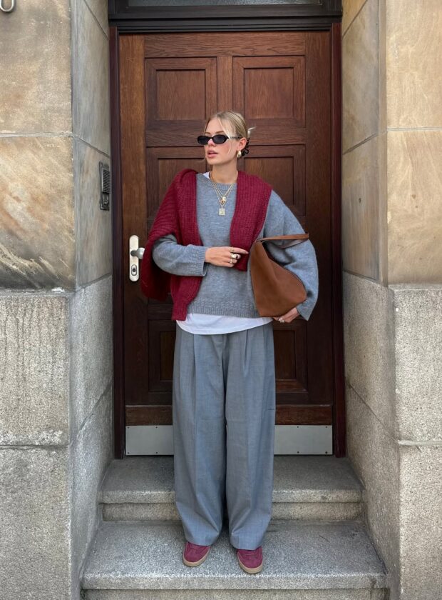 look com suéter básico