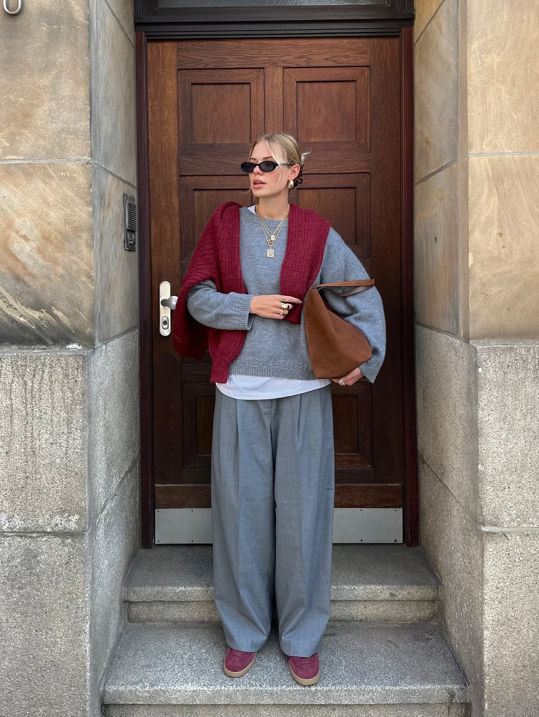 look com suéter básico