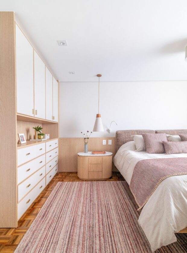 4 inspirações de armários para o quarto que ajudam na organização