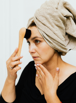 escovas de drenagem facial
