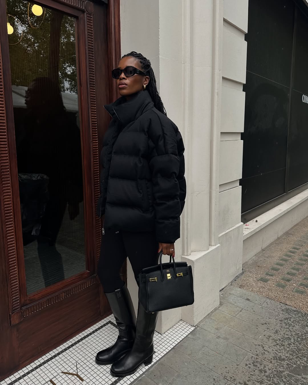 look com jaqueta puffer