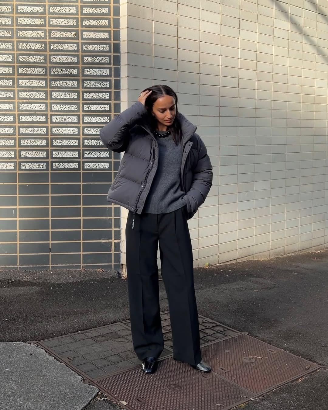 look com jaqueta puffer