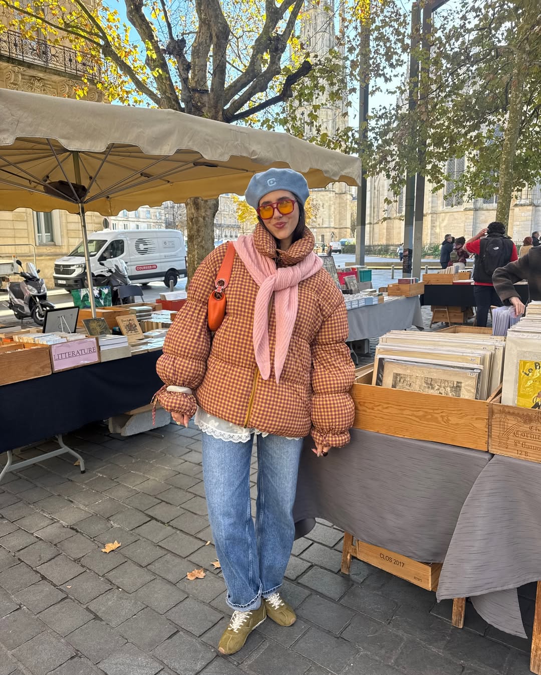 look com jaqueta puffer