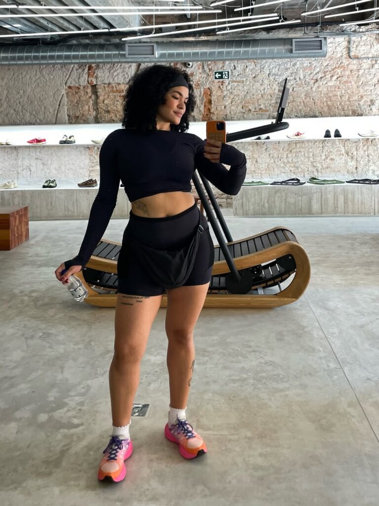looks de academia 