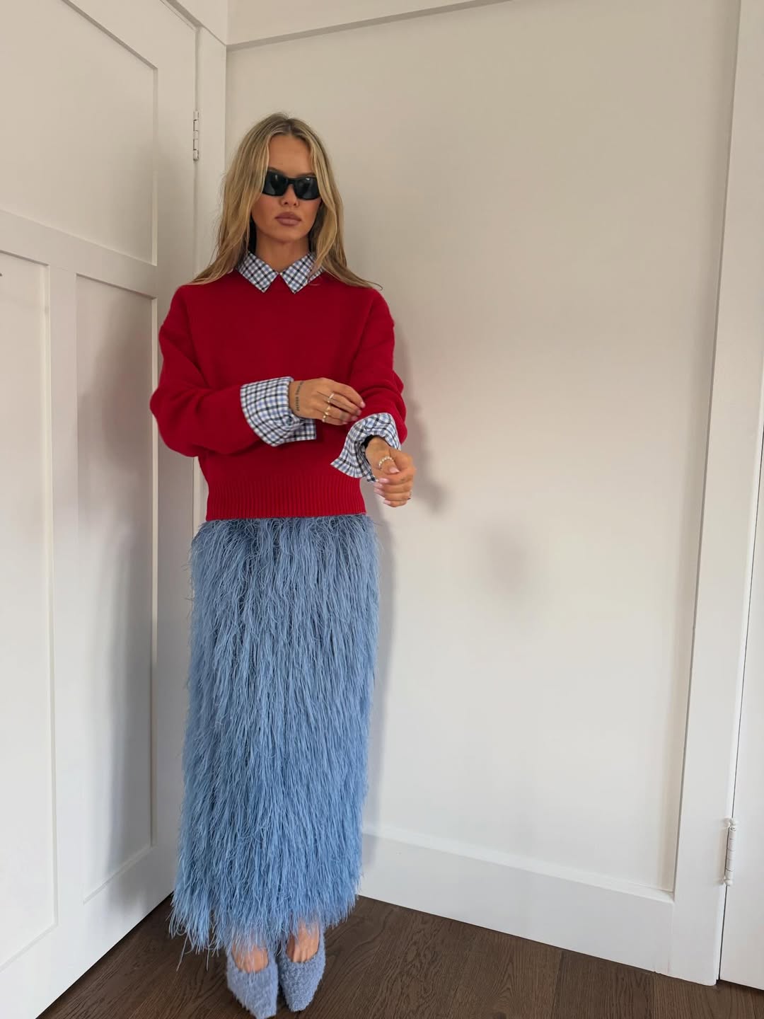 looks de inverno com saia