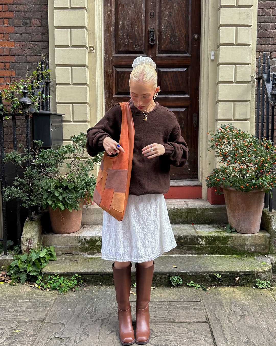 looks de inverno com saia