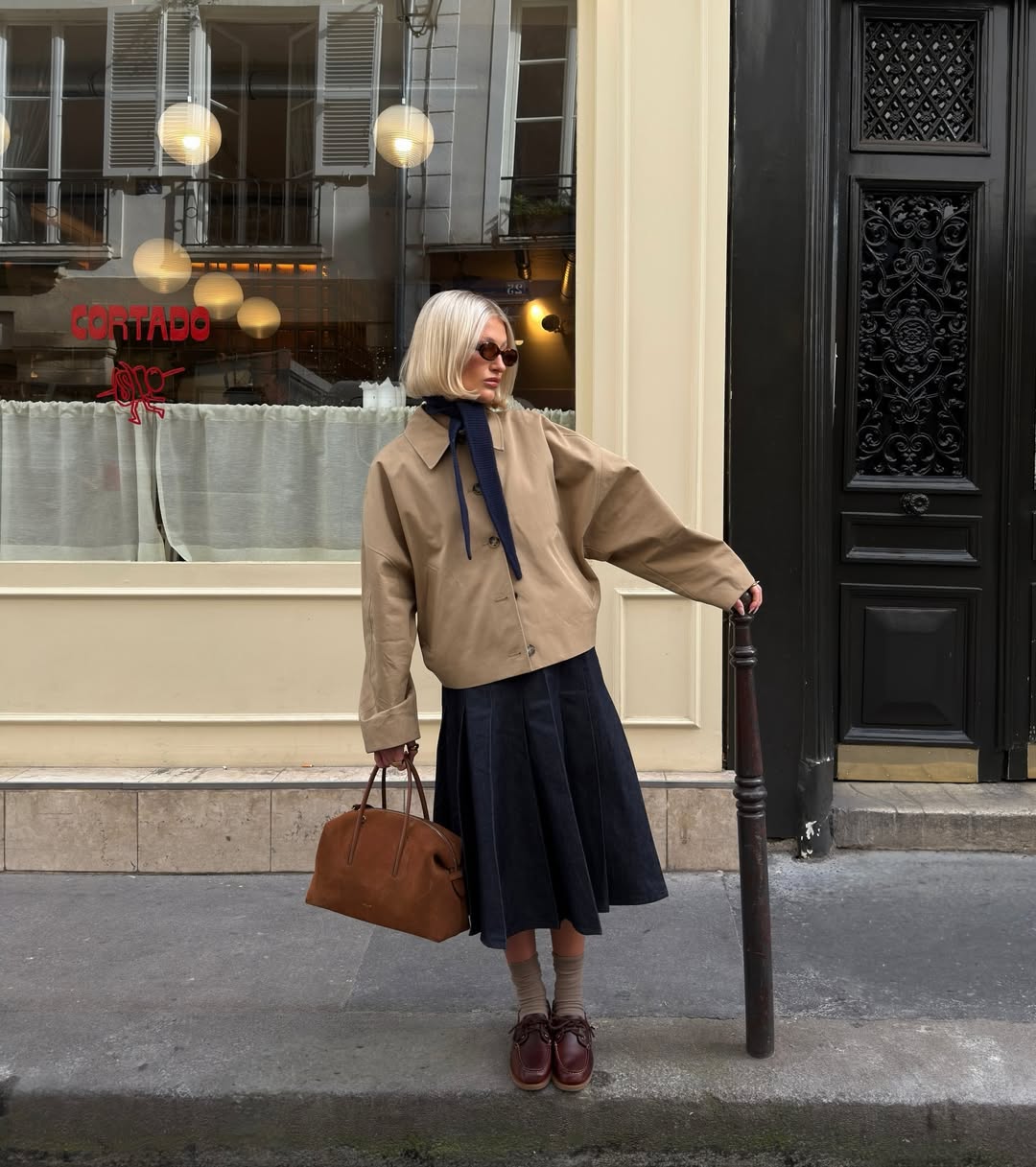 looks de inverno com saia