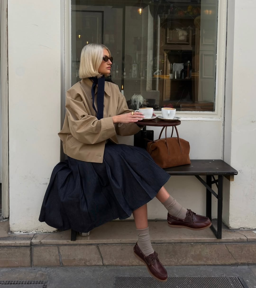 looks de inverno com saia 