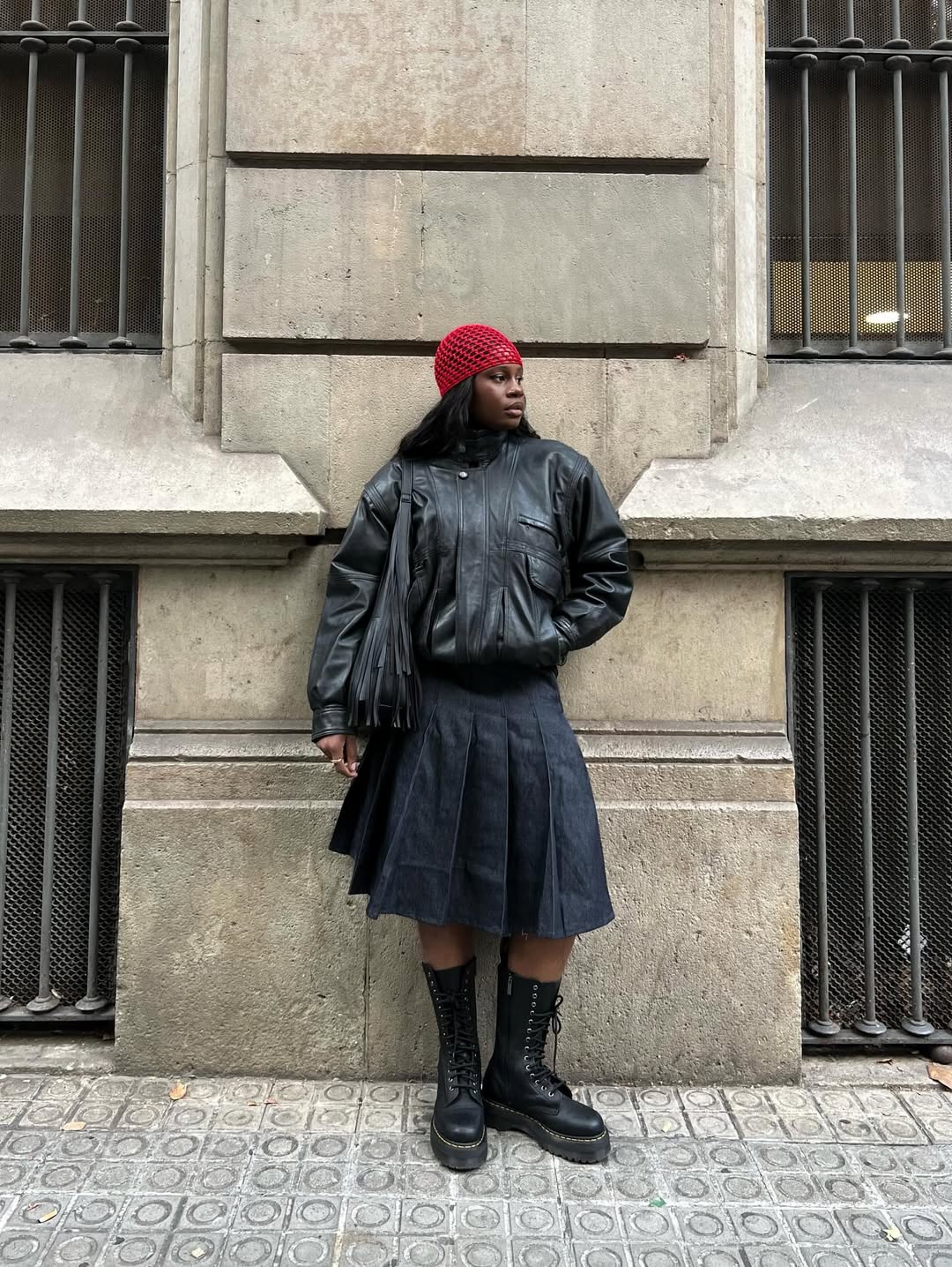 looks de inverno com saia