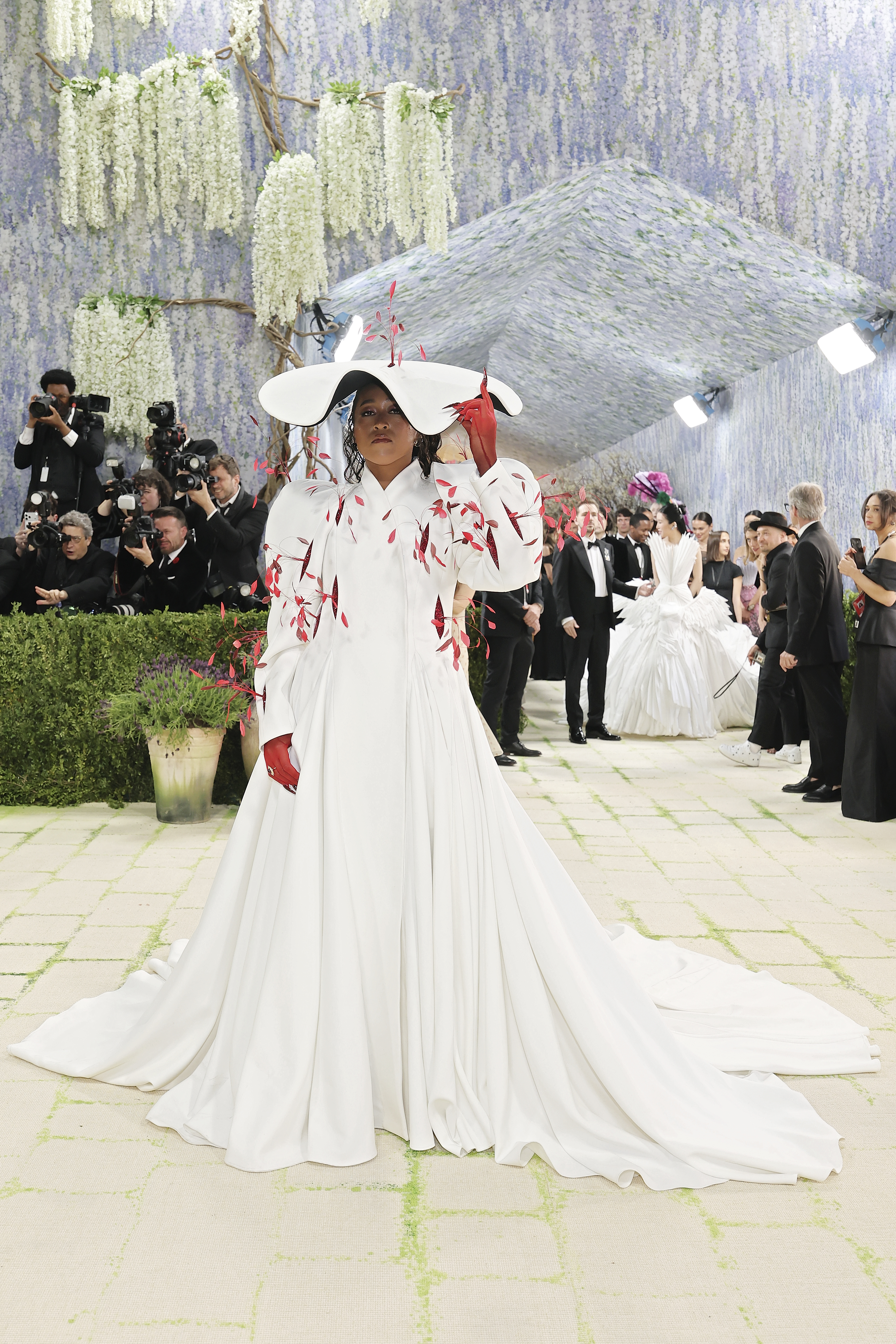 looks do met gala: Naomi Osaka