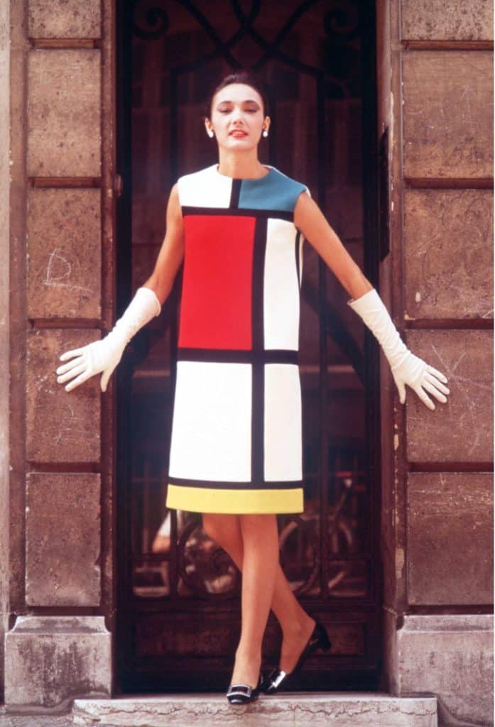 moda e arte – YSL e mondrian