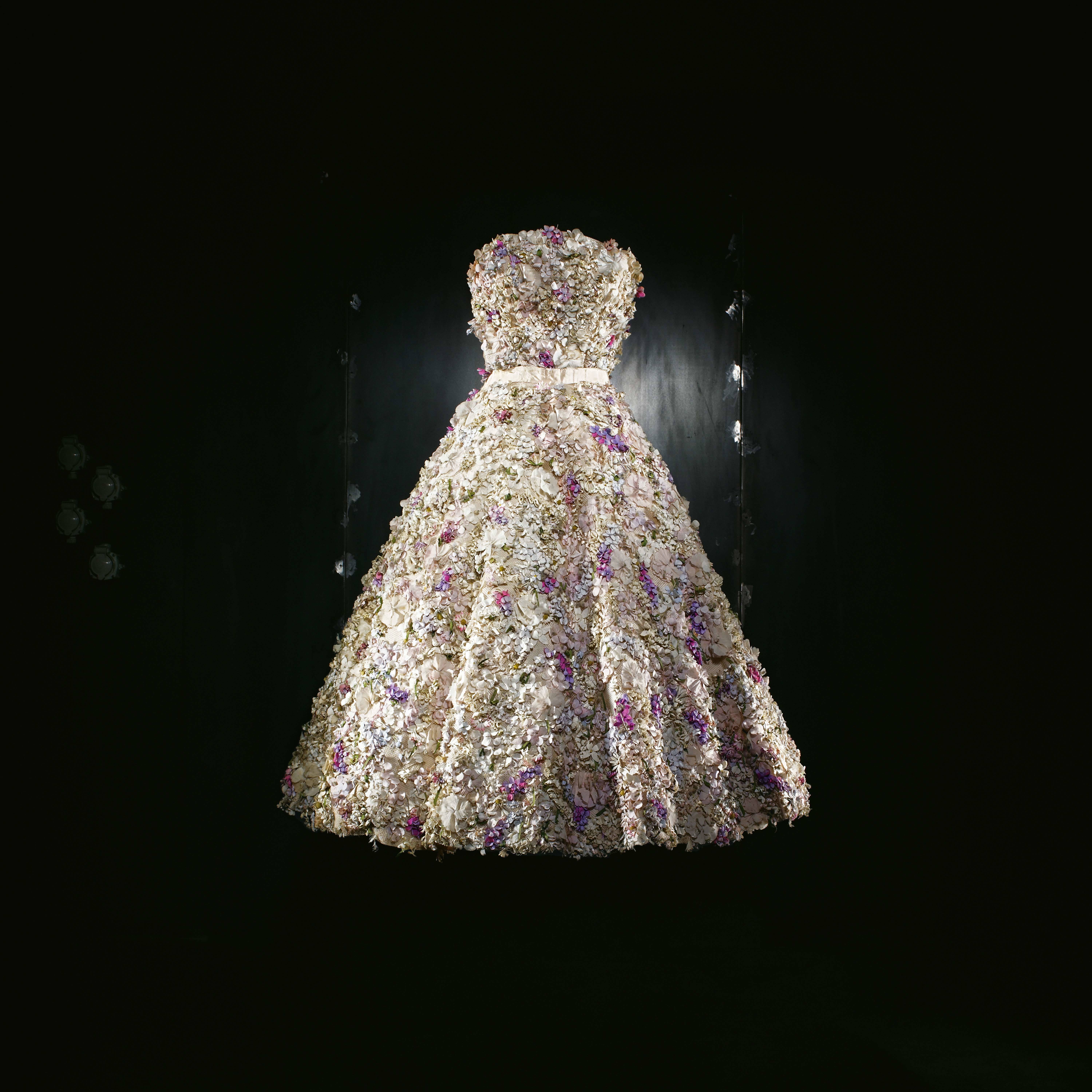 encontros de moda e arte: vestido miss dior, 1949