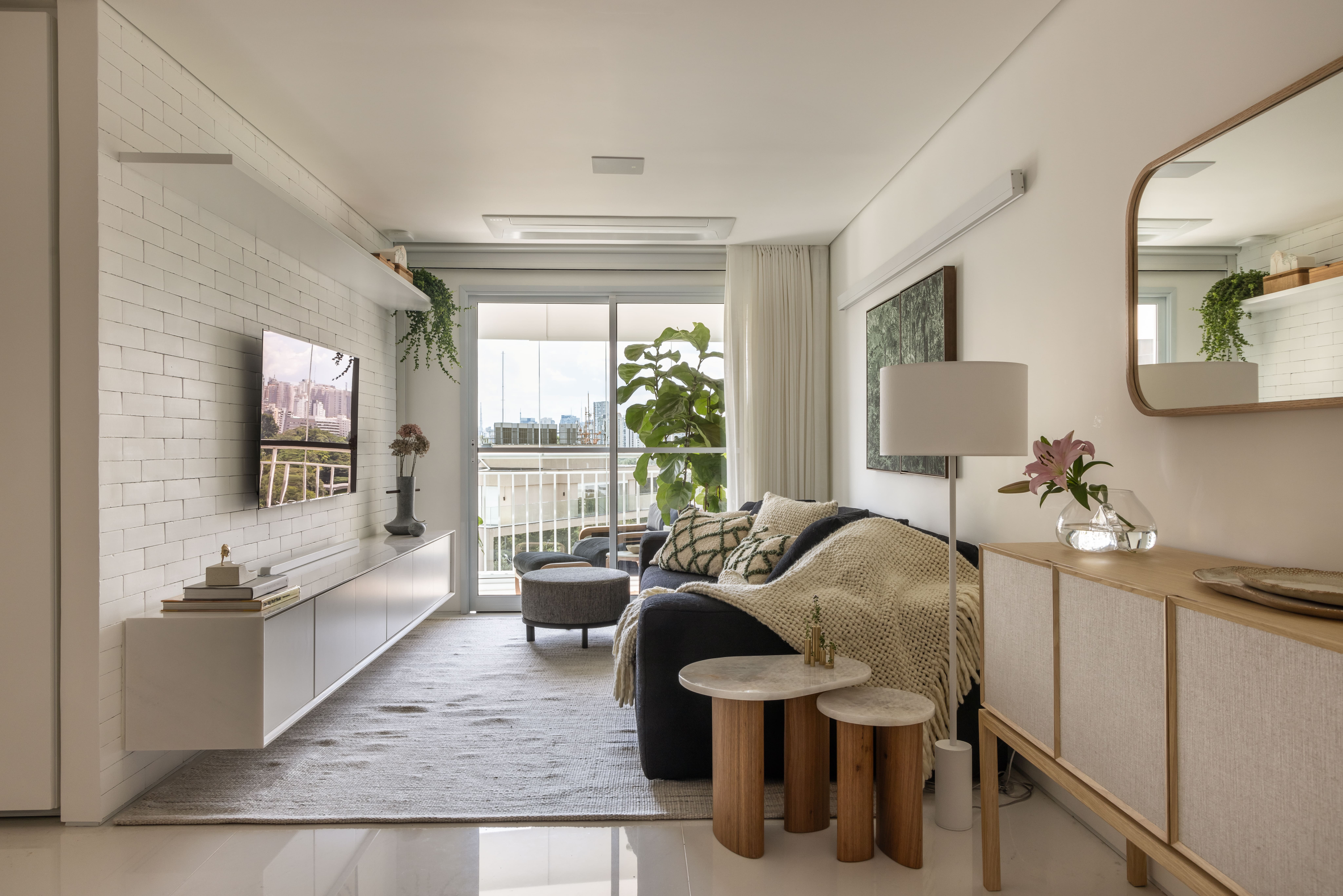 8 maneiras turbinar o décor de uma sala de estar pequena
